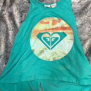 Open back Roxy tank top